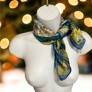 Adrienne Landau 100% Silk Scarf